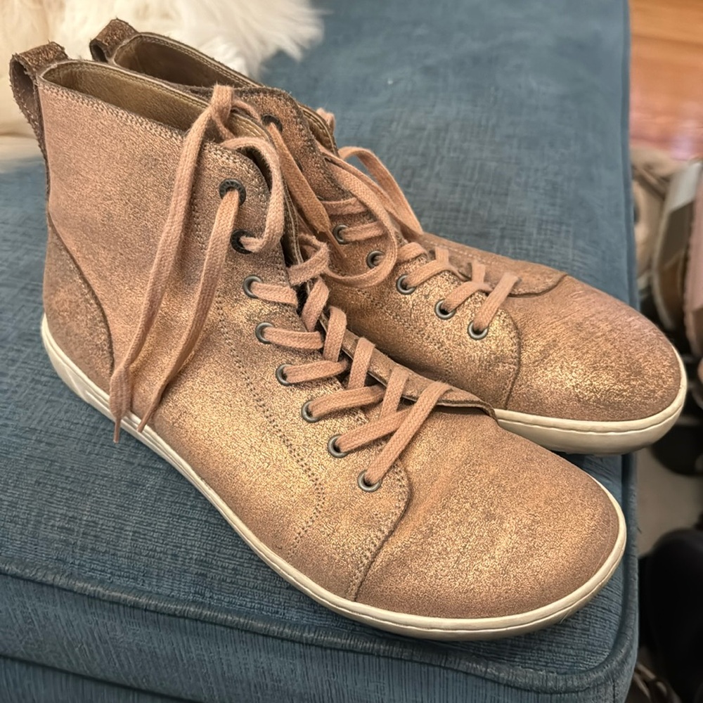 Birkenstock high-top sneakers - Vintage Sueded Pink - size 41